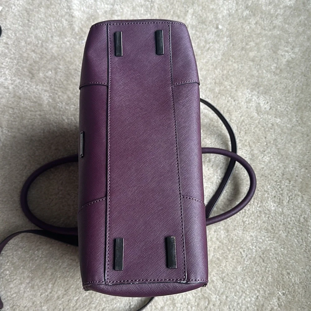 Rebecca Minkoff Amorous Satchel in Dark Cherry - Picture 5 of 11